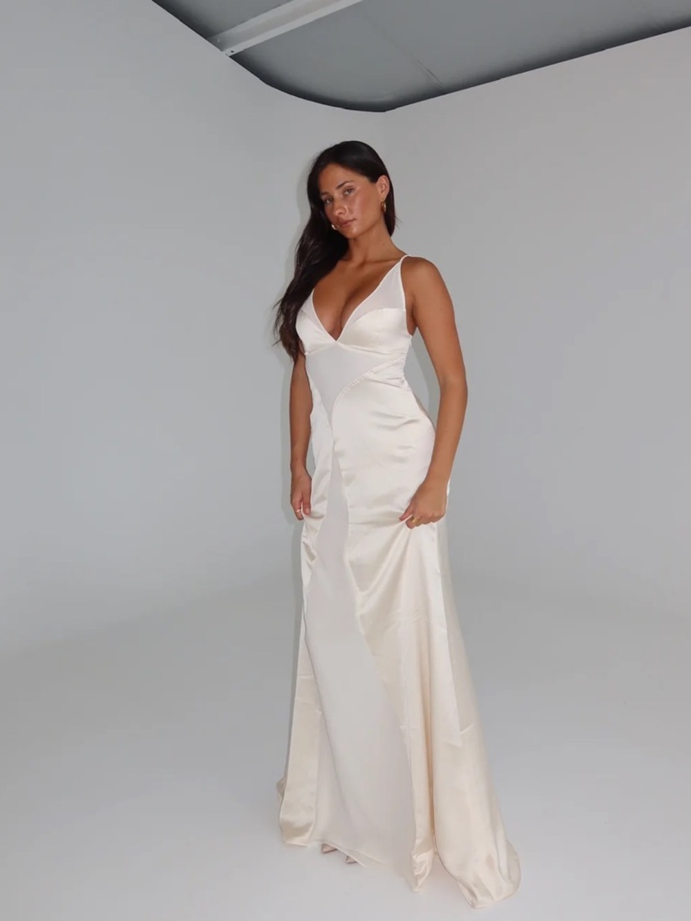 Arcina Ori Aurora Gown Ivory NWT - Picture 5 of 12